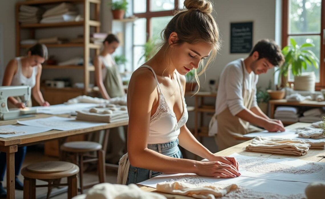 découvrez achel par lemahieu, une marque de lingerie en coton bio et locale alliant confort, écologie et style. adoptez la mode éthique à portée de main avec des pièces responsables et élégantes.