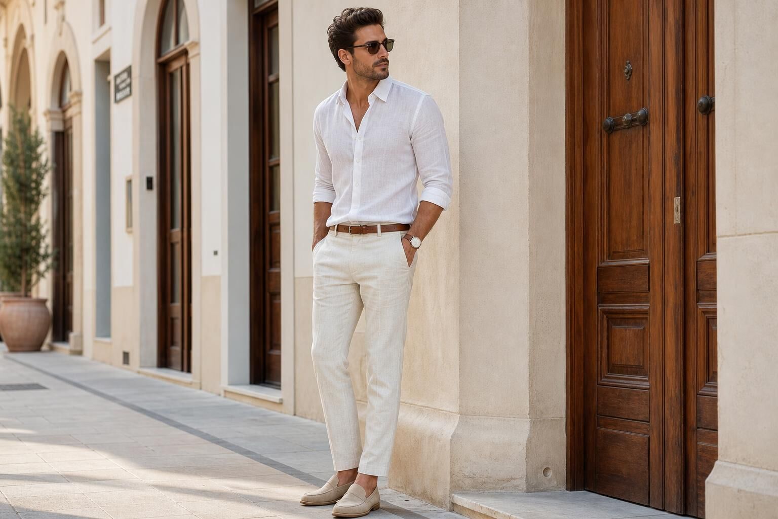 Découvrez comment associer votre pantalon en lin pour un look homme élégant et réussi, alliant confort et style naturel en toutes occasions.