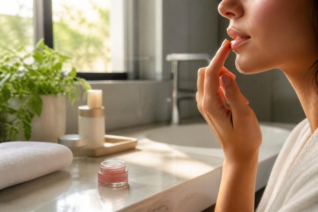 découvrez comment intégrer facilement un soin contour des lèvres dans votre routine quotidienne pour des lèvres douces, hydratées et protégées tout au long de la journée.