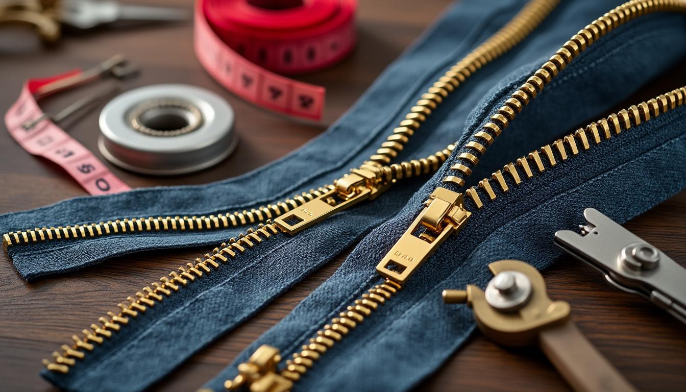 découvrez comment intégrer facilement une fermeture éclair métal doré dans vos projets de couture pour un rendu élégant et professionnel.