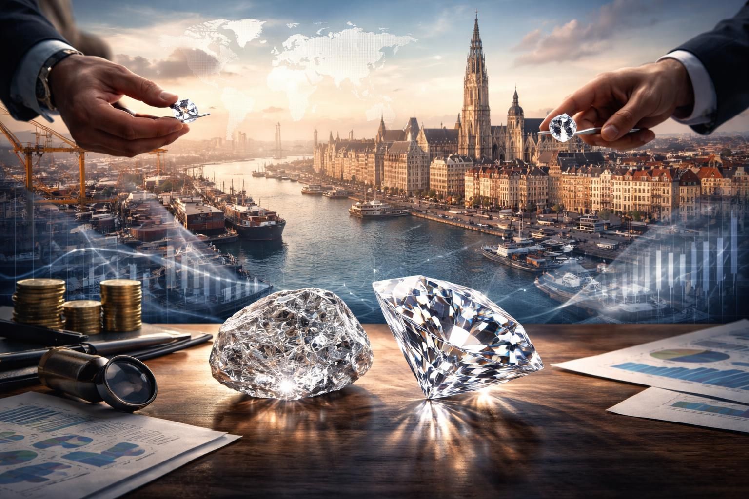 découvrez comment le diamant d'anvers est devenu un leader mondial, grâce à son histoire unique, son savoir-faire exceptionnel et son influence sur le marché international.