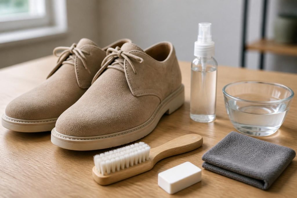 découvrez les outils indispensables et les meilleures méthodes pour nettoyer efficacement le daim sur vos chaussures tout en préservant leur qualité et leur aspect.