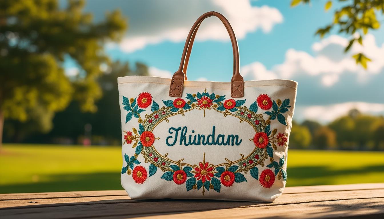 découvrez comment personnaliser un cabas brodé sur mesure, l'idéal pour offrir un cadeau unique et original qui marquera les esprits.