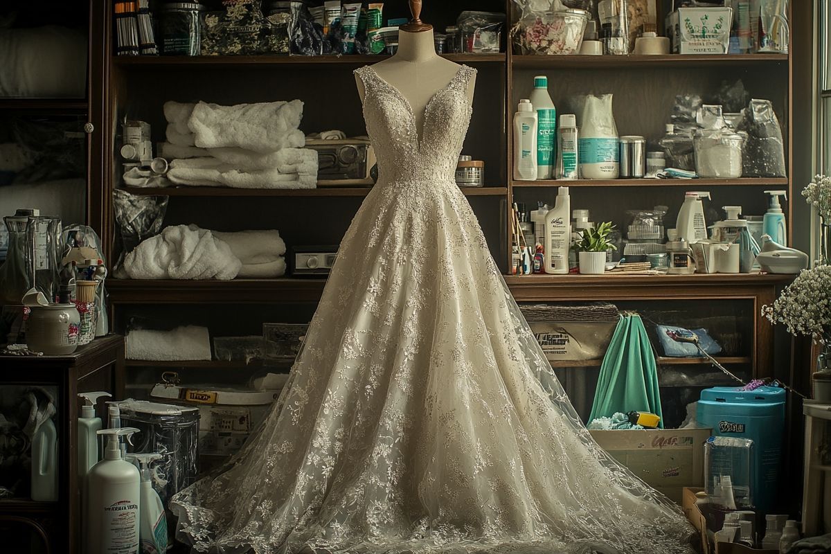 Découvrez les prix du nettoyage de la robe de mariée : ce qu'il faut savoir