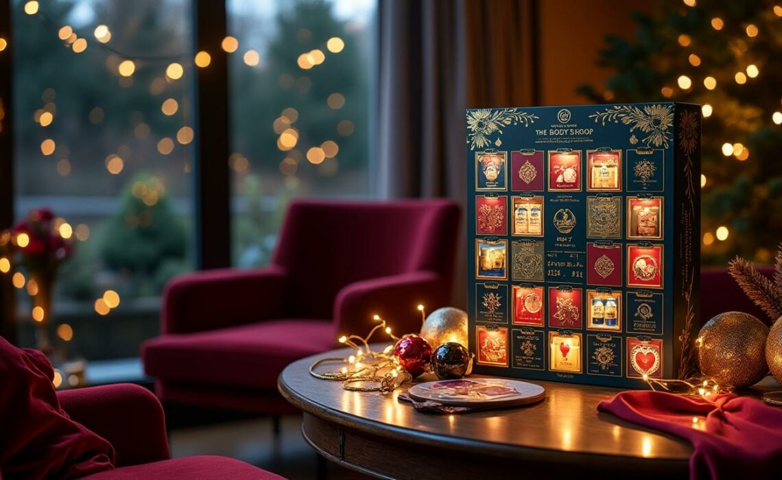 plongez dans l'univers enchanteur du calendrier de l'avent the body shop cette année. explorez chaque jour les surprises bien-être et beauté qui vous attendent, avec des produits emblématiques et des découvertes inédites pour vivre une période festive inoubliable.