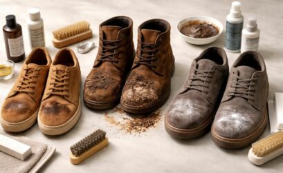 découvrez des méthodes efficaces pour détacher vos chaussures en daim des taches de graisse, boue et sel grâce à des solutions ciblées et faciles à appliquer.
