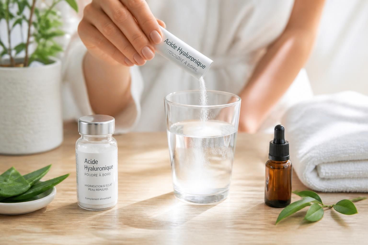 découvrez comment utiliser la poudre à boire d'acide hyaluronique pour hydrater et sublimer votre peau. suivez nos conseils pour une peau plus éclatante et revitalisée.