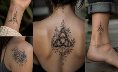 découvrez des idées inspirantes de tatouages triquetra pour femmes, explorant divers styles et designs uniques pour sublimer votre peau.