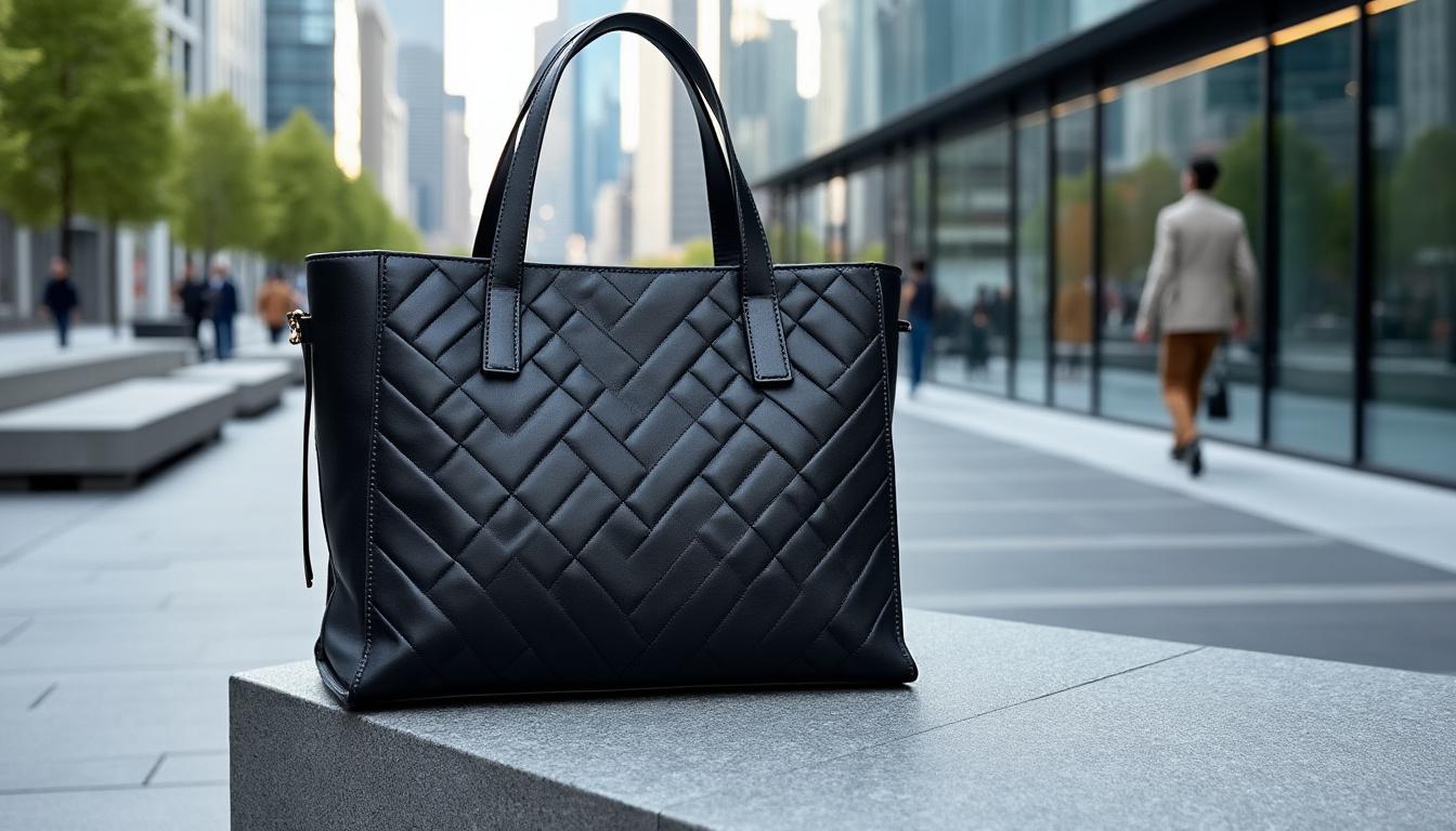 découvrez le cabas matelassé façon sac de sport, l'accessoire tendance et polyvalent idéal pour chaque saison. alliant style et praticité, il complétera parfaitement toutes vos tenues.