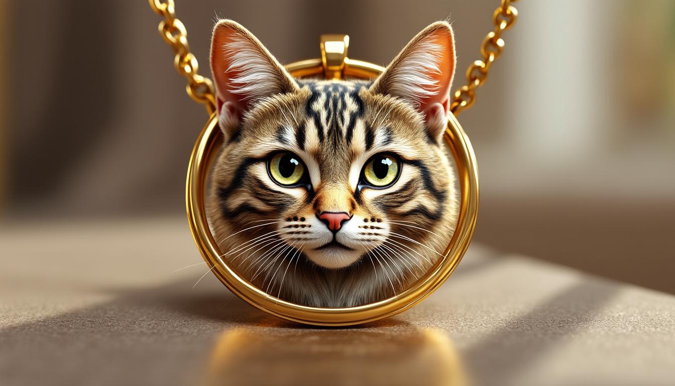 découvrez notre collier avec un chat pour femme, une pièce unique qui va au-delà du simple bijou. ce collier est une véritable déclaration de style et de personnalité, parfait pour les amatrices de félins. exprimez votre amour pour les chats avec élégance et sophistication.