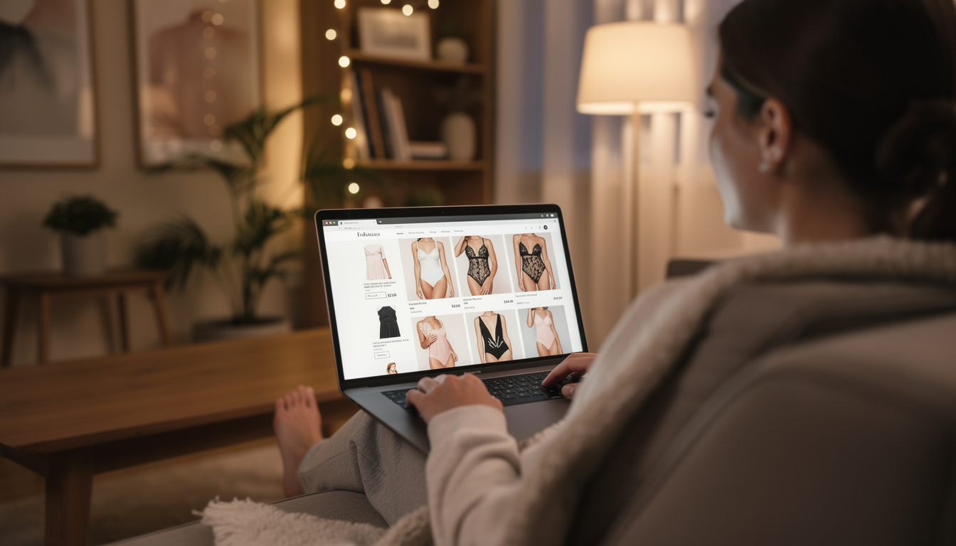 découvrez les nombreux avantages d'acheter de la lingerie fine en ligne, tels que la large sélection, la confidentialité, les prix compétitifs et la facilité de comparaison, comparé aux achats en magasin.