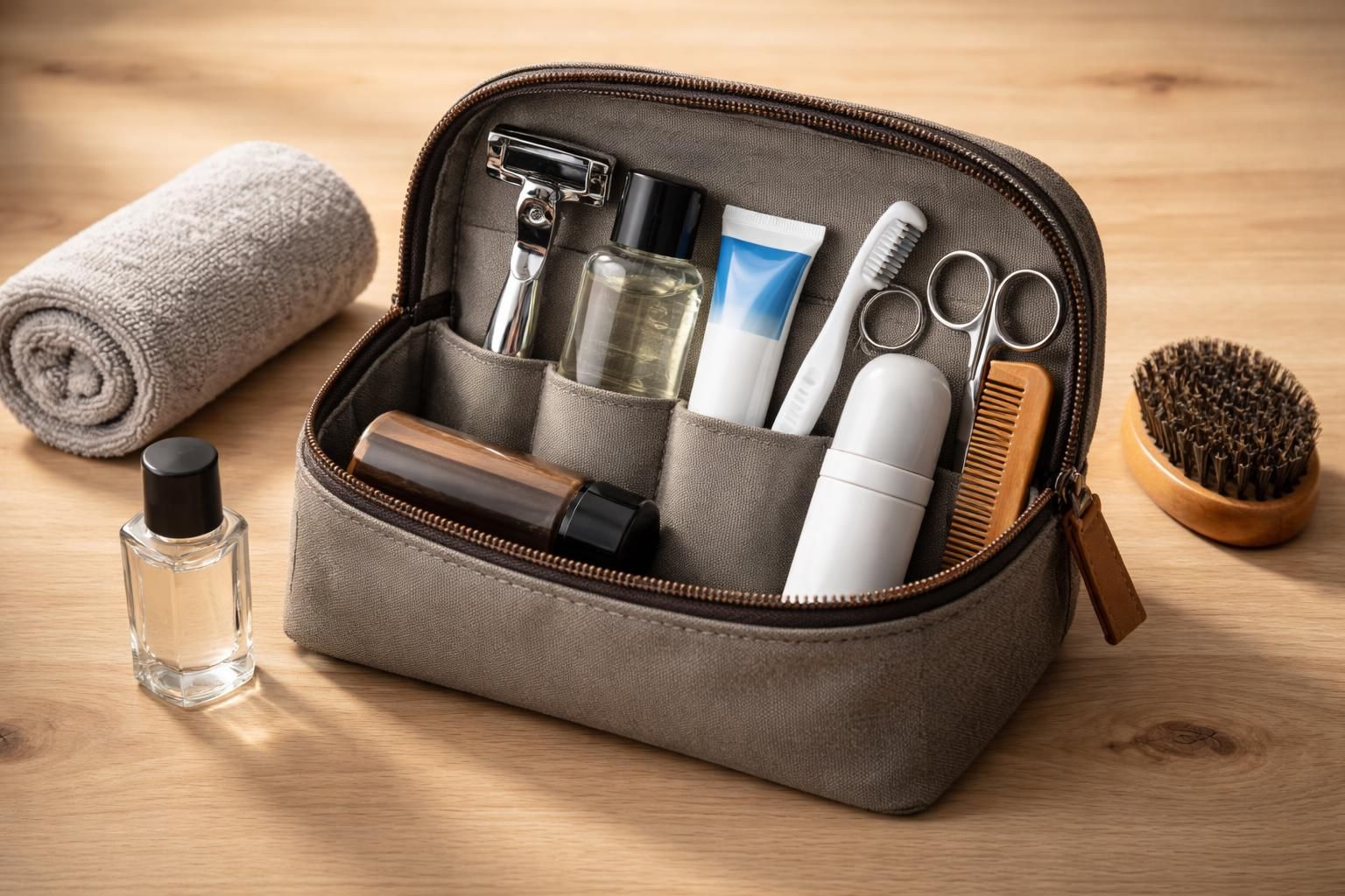 découvrez les essentiels à mettre dans une trousse de toilette homme pour voyager léger et pratique, sans oublier les indispensables pour votre hygiène et votre confort en déplacement.