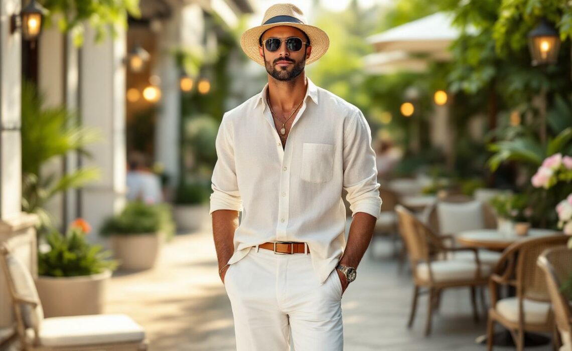 découvrez les indispensables de la tenue guinguette pour homme cet été. alliez style et confort avec nos conseils mode pour profiter pleinement des journées ensoleillées, des repas en plein air et des soirées conviviales. soyez élégant tout en restant décontracté grâce à notre sélection d'articles essentiels.
