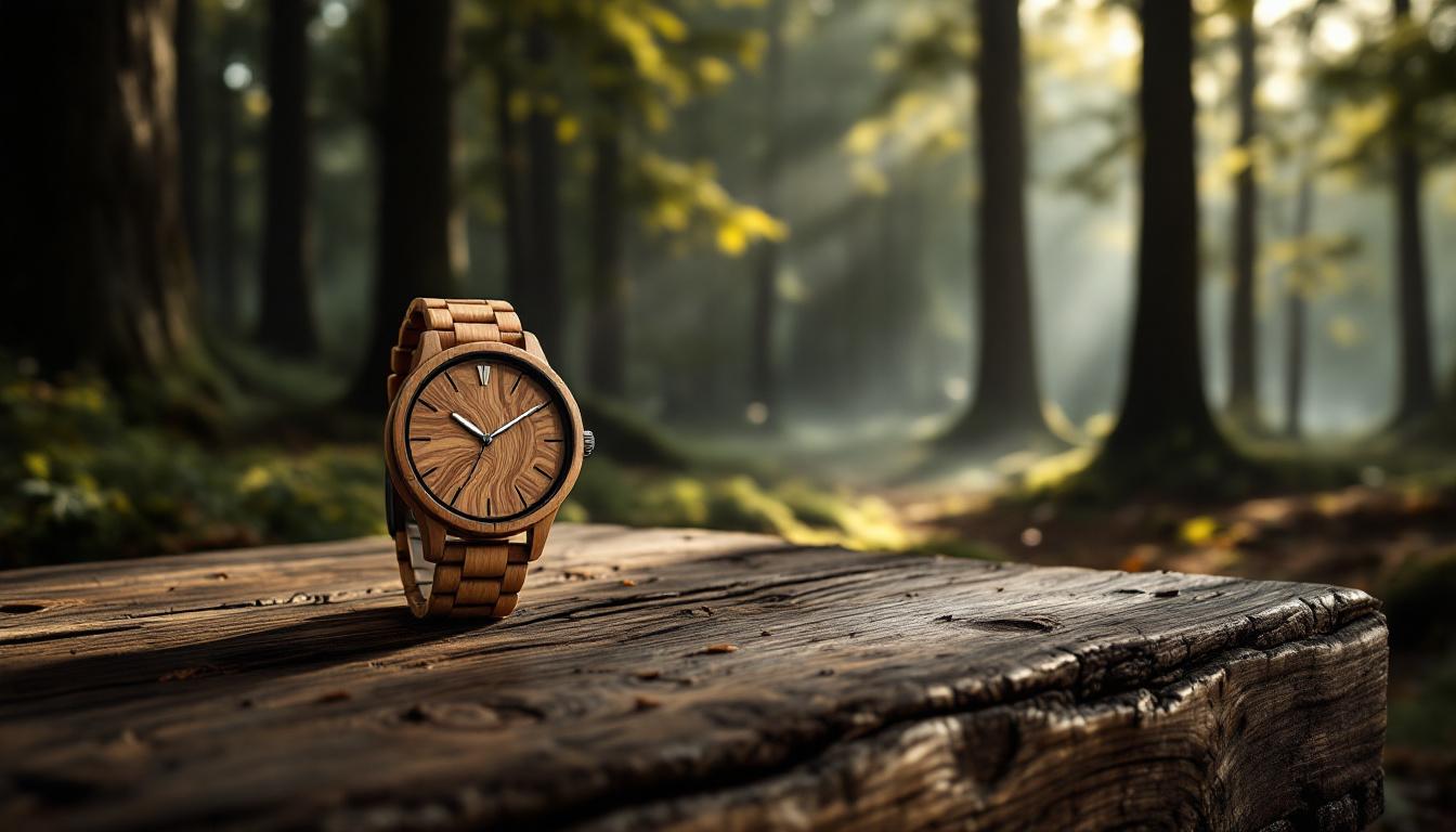 découvrez les montres en bois jura, le cadeau parfait pour les amoureux de la nature. alliant élégance et durabilité, ces montres artisanales en bois reflètent un style unique tout en respectant l'environnement. offrez une touche d'originalité à vos proches avec un accessoire qui célèbre la beauté de la nature.
