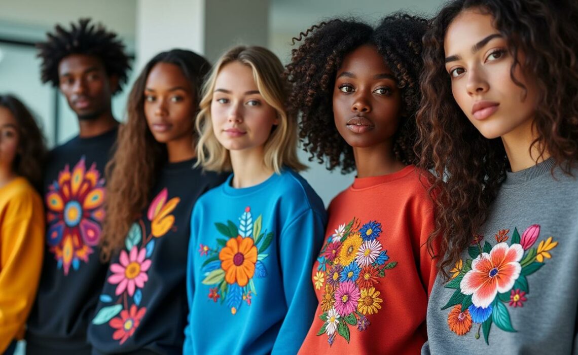 découvrez les tendances incontournables des sweats 2026 avec broderie personnalisée, alliant style unique et créativité pour un look moderne et personnalisé.