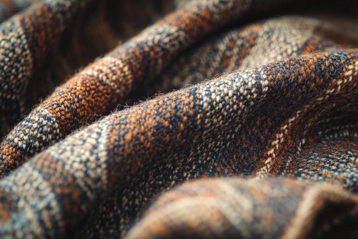 Les tendances actuelles de la mode avec la marque Sacai red navy tweed