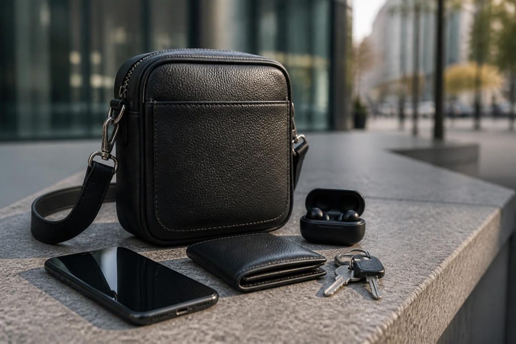 découvrez la petite sacoche homme, l'accessoire pratique et élégant pour transporter l'essentiel au quotidien avec style et simplicité.