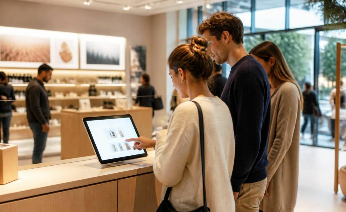 découvrez comment une tablette tactile dans un pop-up store peut guider vos clients, fournir des informations clés et augmenter vos taux de conversion efficacement.