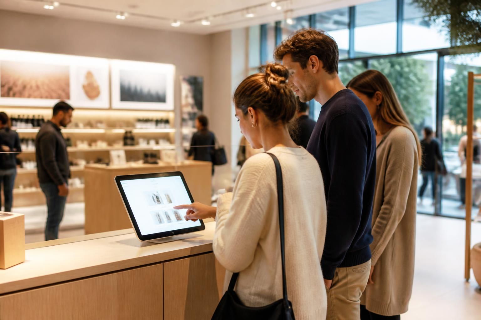 découvrez comment une tablette tactile dans un pop-up store peut guider vos clients, fournir des informations clés et augmenter vos taux de conversion efficacement.