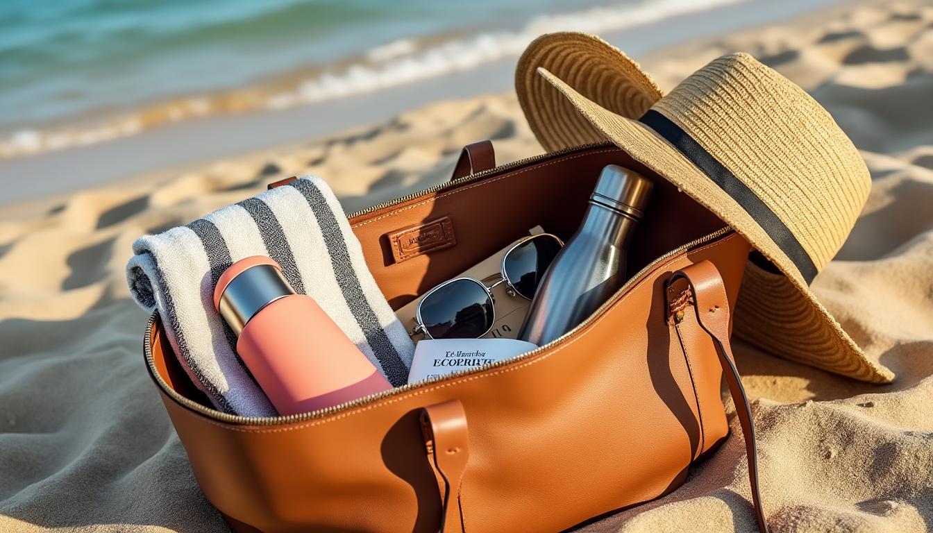 découvrez pourquoi un sac de plage avec fermeture éclair est l'accessoire idéal pour sécuriser vos affaires lors de vos vacances d'été, alliant praticité, sécurité et style.
