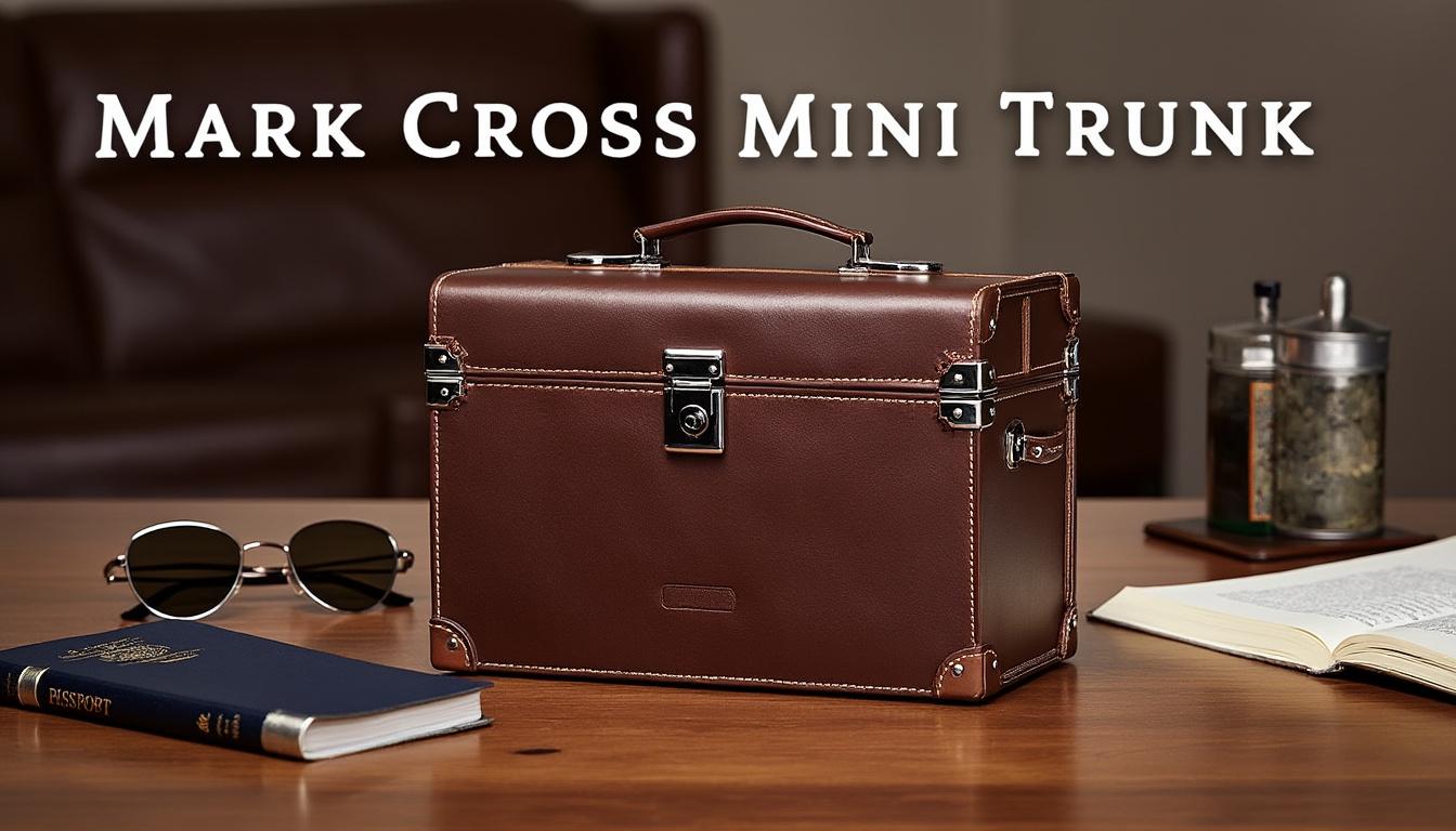 découvrez pourquoi le mini trunk de mark cross est l'accessoire incontournable pour toutes les fashionistas : design élégant, praticité et héritage de luxe s'allient pour sublimer chaque tenue.