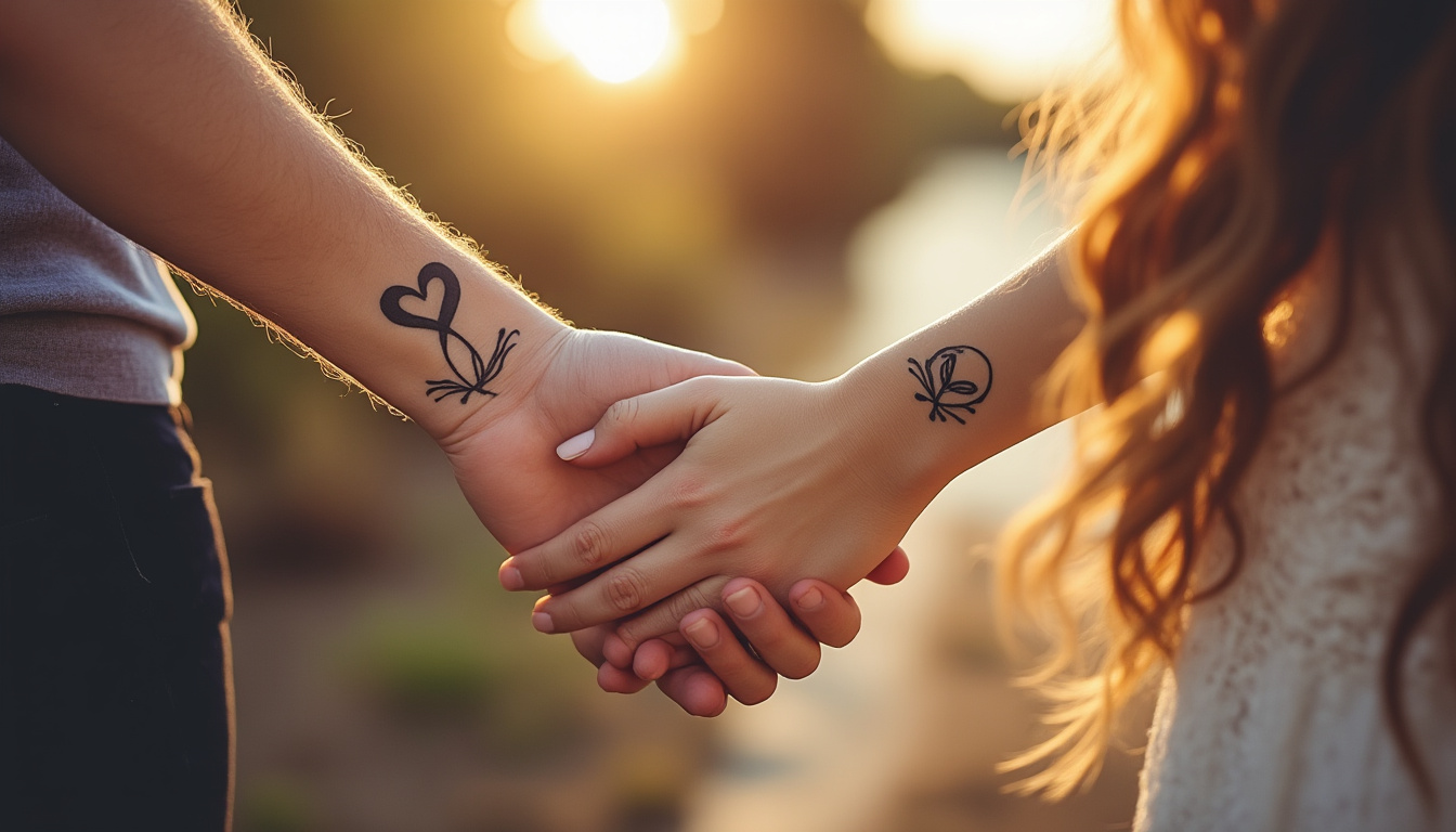 découvrez des idées de tatouage amour éternel avec des phrases inspirantes pour symboliser une connexion indéfectible et exprimer vos sentiments les plus profonds.