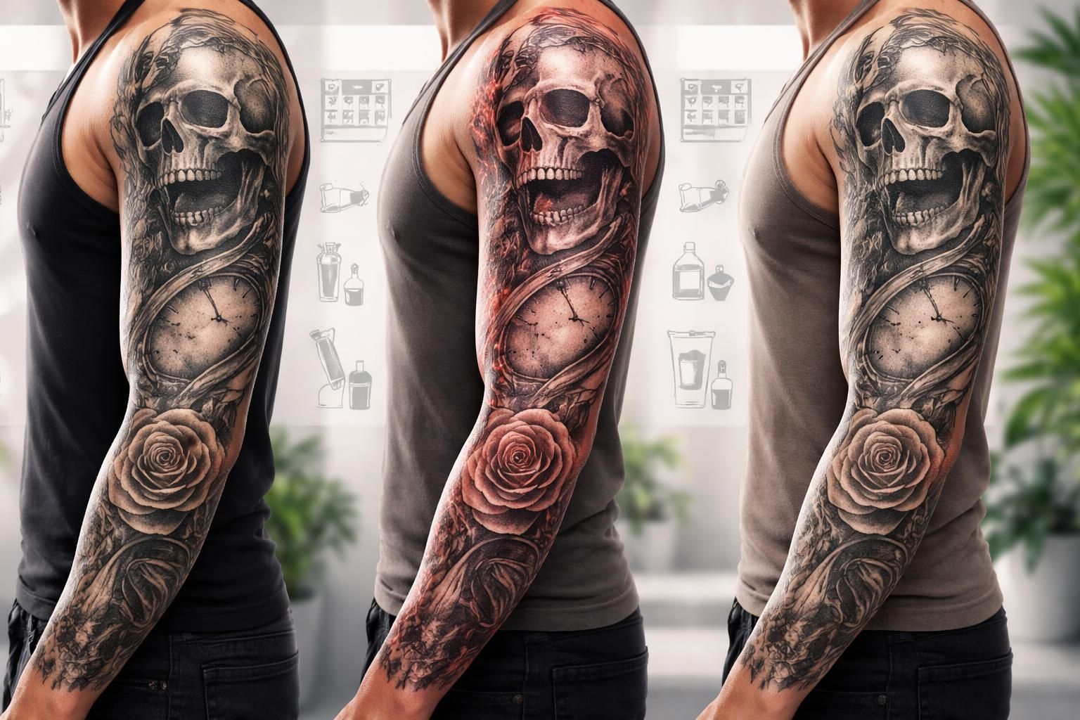 découvrez tout ce qu'il faut savoir sur le tatouage bras entier : informations sur les prix, le planning des séances et les conseils pour une cicatrisation optimale.