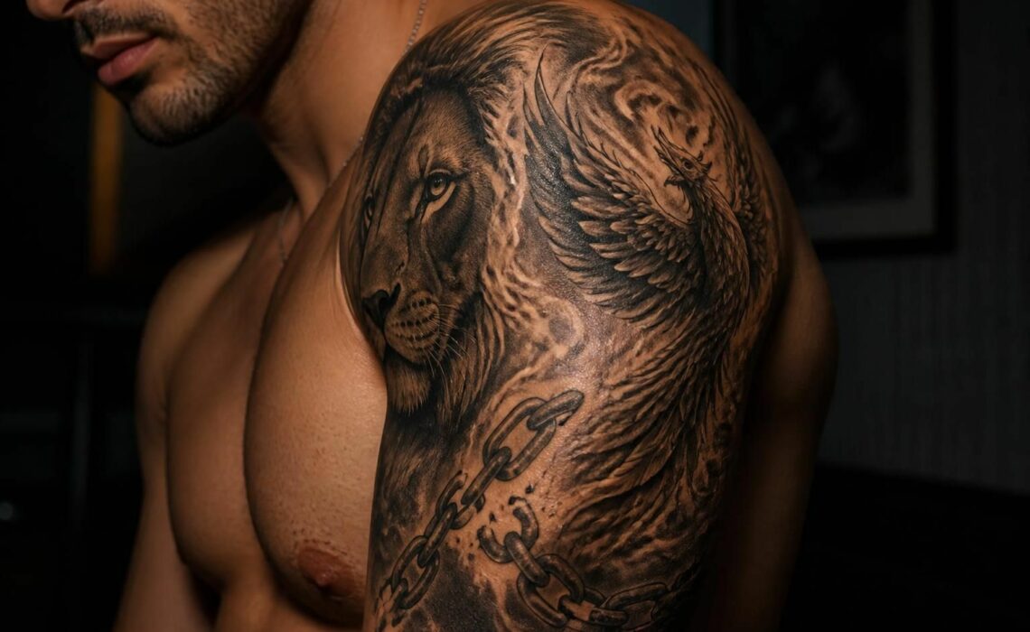 découvrez le tatouage de michele morrone, un puissant symbole de force et de résilience qui reflète son parcours unique et inspirant.