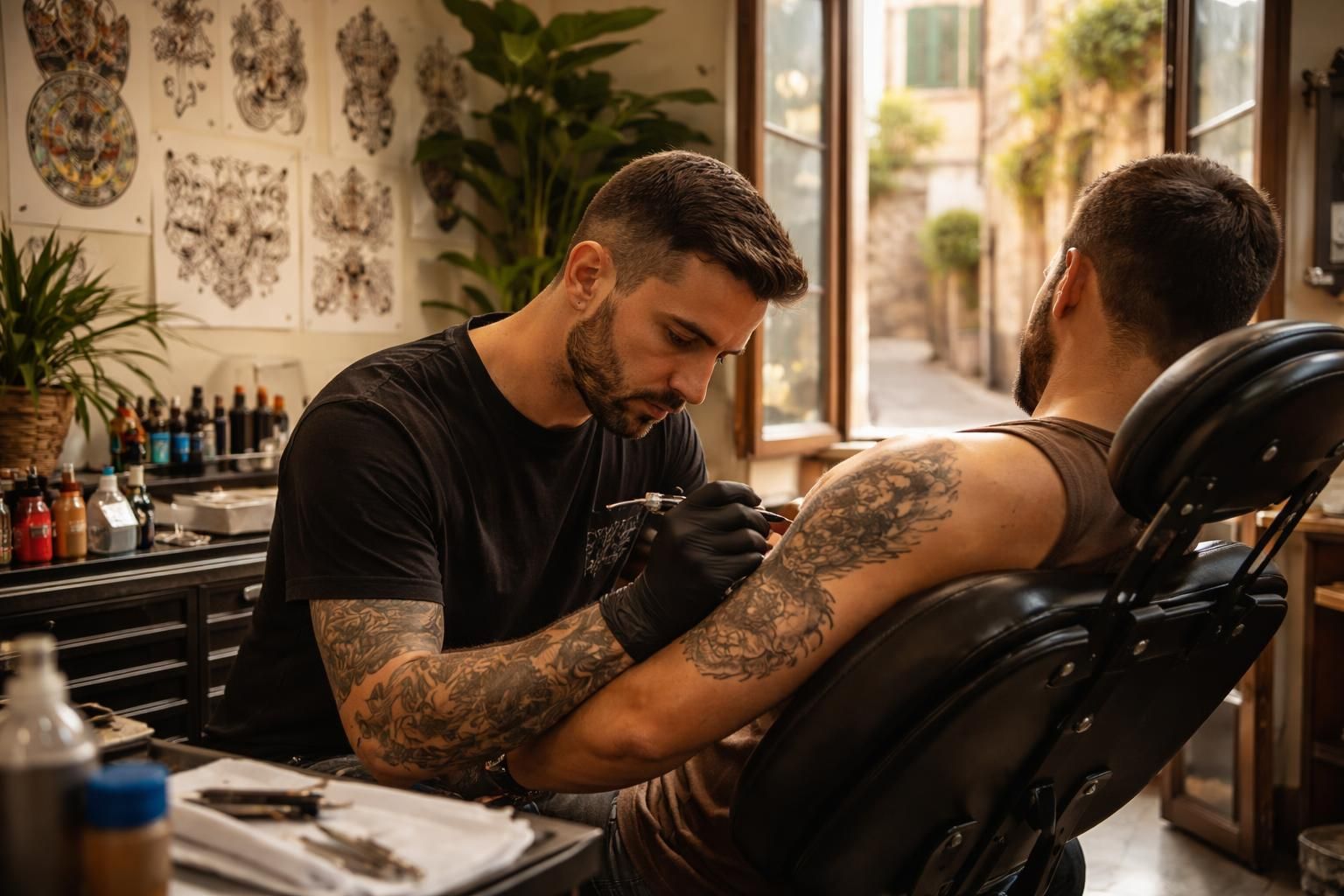 découvrez le quotidien d'un tatoueur à bastia, alliant passion et professionnalisme pour créer des œuvres uniques sur votre peau.