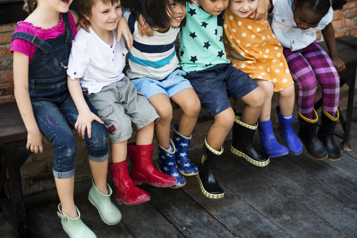 bottes de pluie enfant
