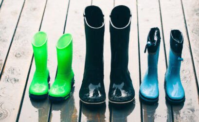 bottes de pluie stylées