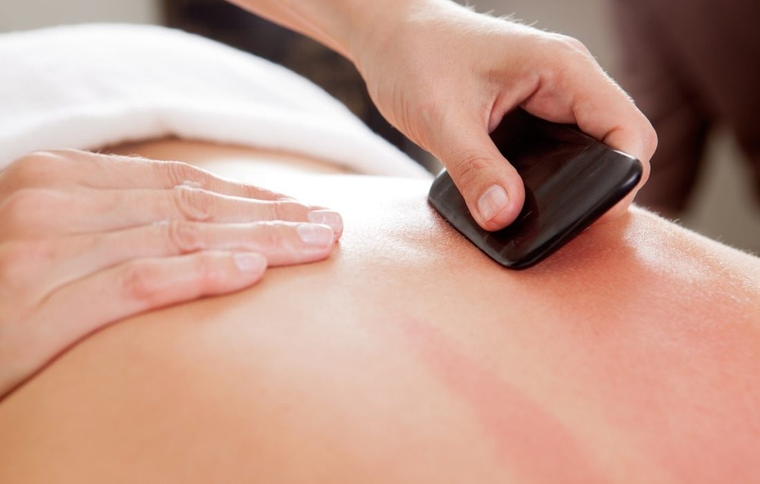 gua sha massage chinois