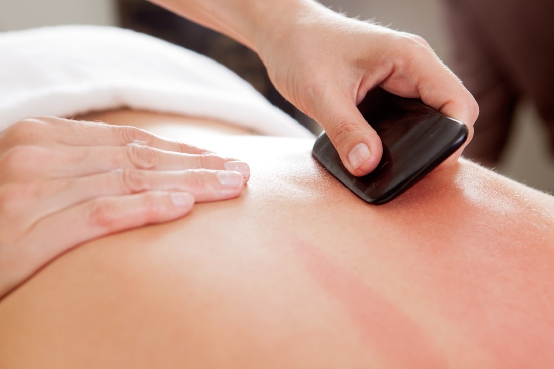 gua sha massage chinois