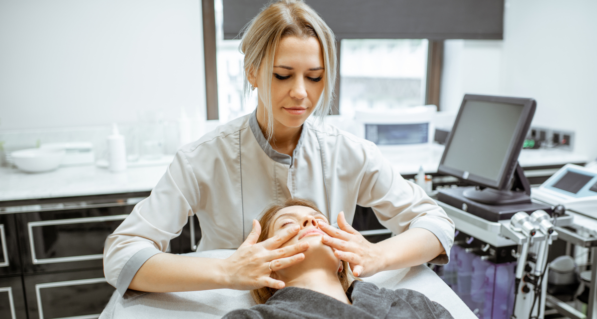 massage du visage