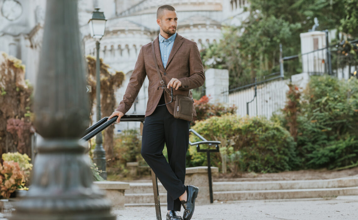 portefeuille en cuir