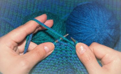 projet à tricoter