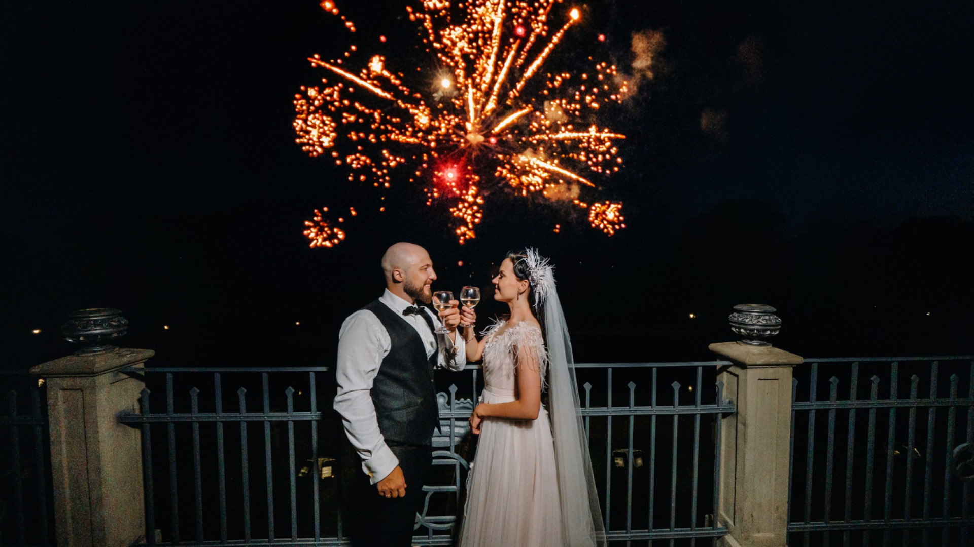 Quand lancer des feux d'artifice lors de votre mariage ?