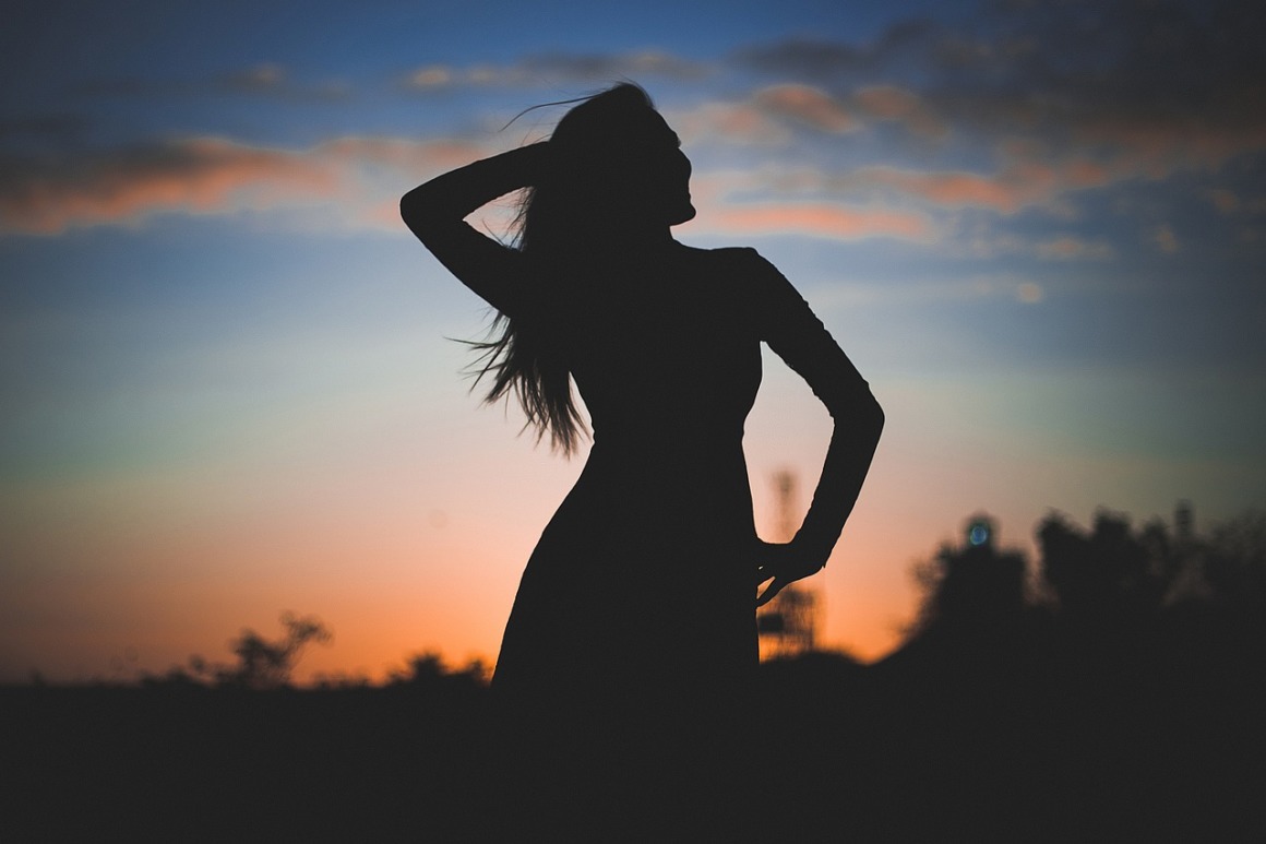 silhouette femme
