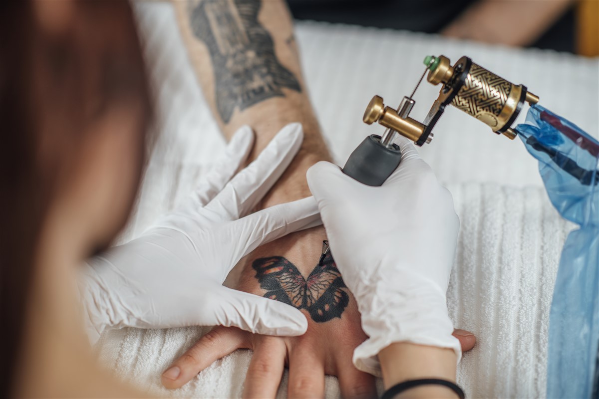 tatouage de main